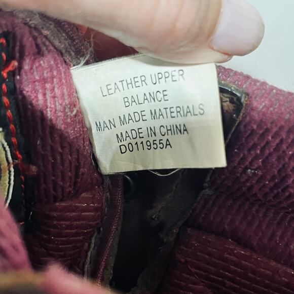 Georgia Boot Brown Leather Mid Calf Steel Toe Lace Up Gore Tex Workwear 6.5M - Picture 9 of 10